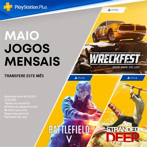 jogos do mês PSN